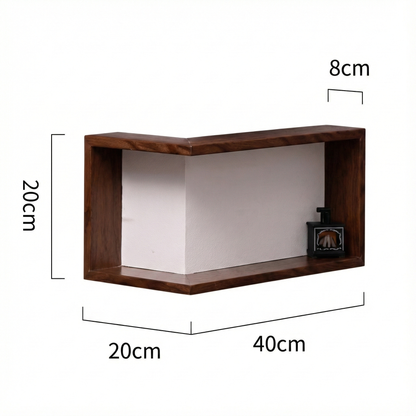 CornerShelf™ – Estante Flotante Esquinero 90°