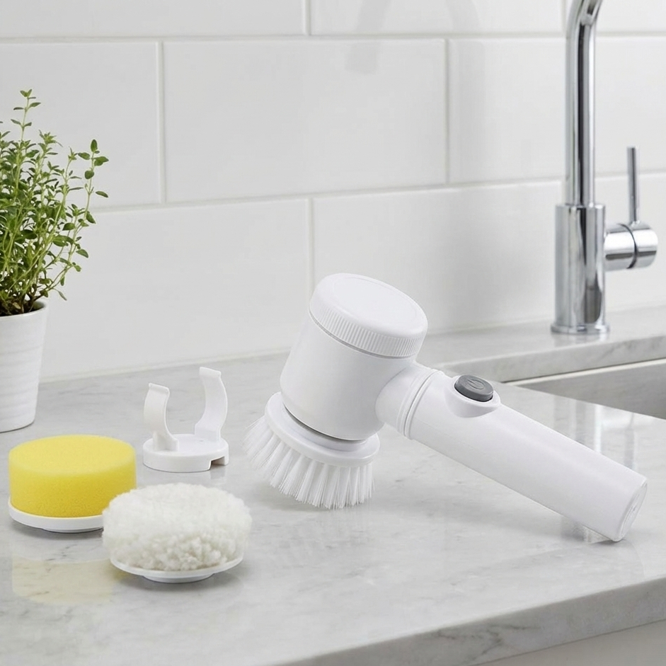 TurboScrub X™ | Limpieza de alto torque sin esfuerzo físico