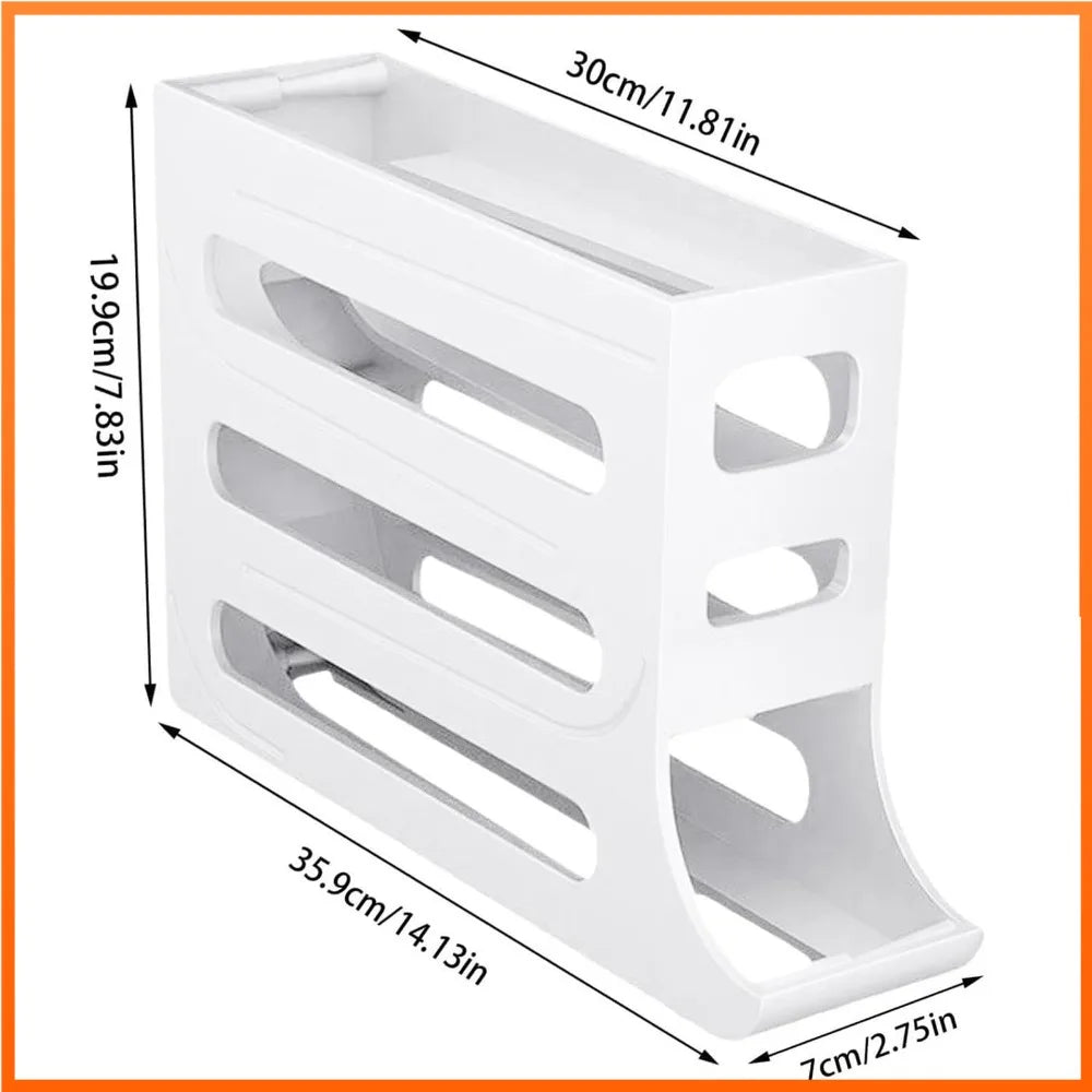 Automatic Egg Organizer: Save Space and Keep Your Fridge Neat!